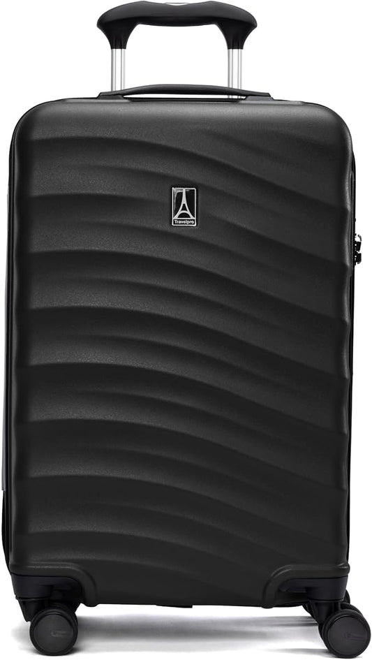 Travelpro Maxlite Air V2 Hardside Expandable Carry on Luggage, 8 Spinner Wheels, Lightweight Hard Shell Suitcase, TSA lock, Black, Carry On 21-Inch