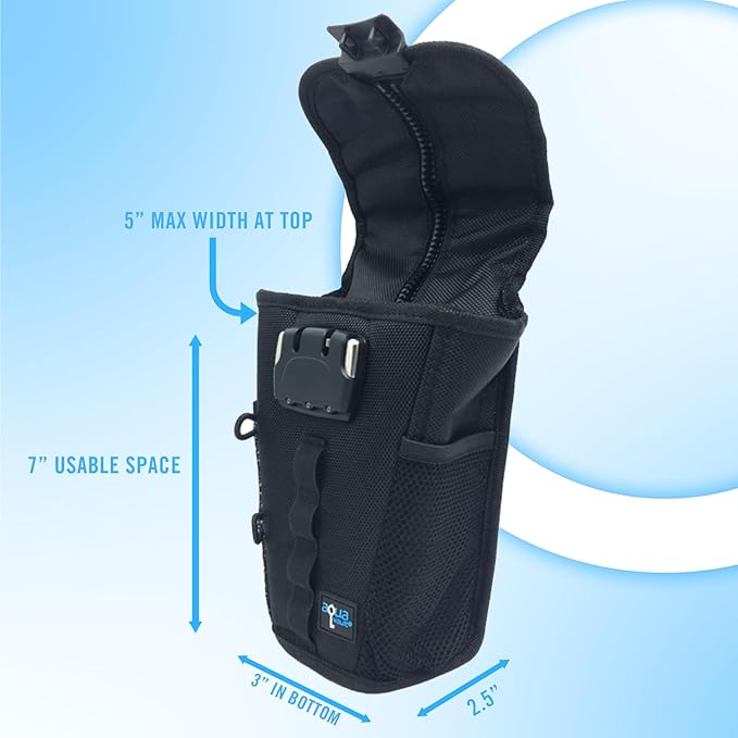 Aquavault | Flex Safe | Beach Chair Vault | Anti theft combination lock | 3 Digit Programmable lock | Water resistant, Slash Resistant and RFID Blocking (Black)