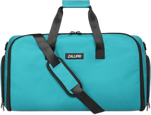 Garment Duffle Bags for Travel, Carry On Garment Duffel Weekender Bag 45L | 2-days Trip,Wrinkle-Free Travel,Separate Shoe Pocket | Overnight Garment Bag for Vacation, Business Trips, Weekend