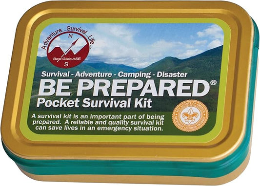 Best Glide ASE Be Prepared® Pocket Survival Kit PSK Holder not Included