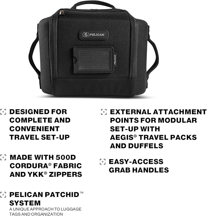 Pelican ModPak AV Pouch - Camera Bag and Lens Case - Double (Black)