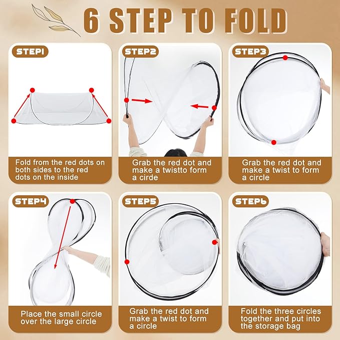 2 Pcs Large Pop up Mosquito Tent Portable Foldable Mosquito Bug Net for Bed Camping Travel Patio Outdoor 78 * 31 * 22 Inch Bug Netting Mesh Tent Canopy for Adults Baby Bedroom