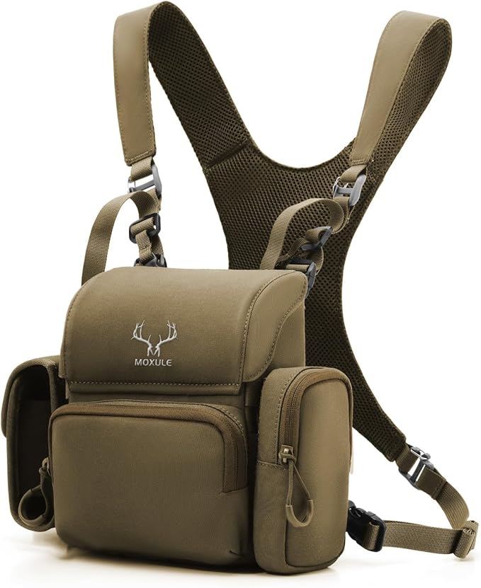 Binocular Harness Chest Pack: Bino Case with Rangefinder Pocket