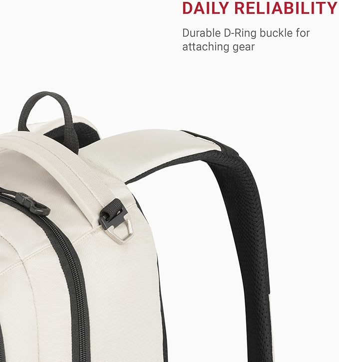 SwissGear 1186 Bungee Backpack, Black/Gold, 17-Inch