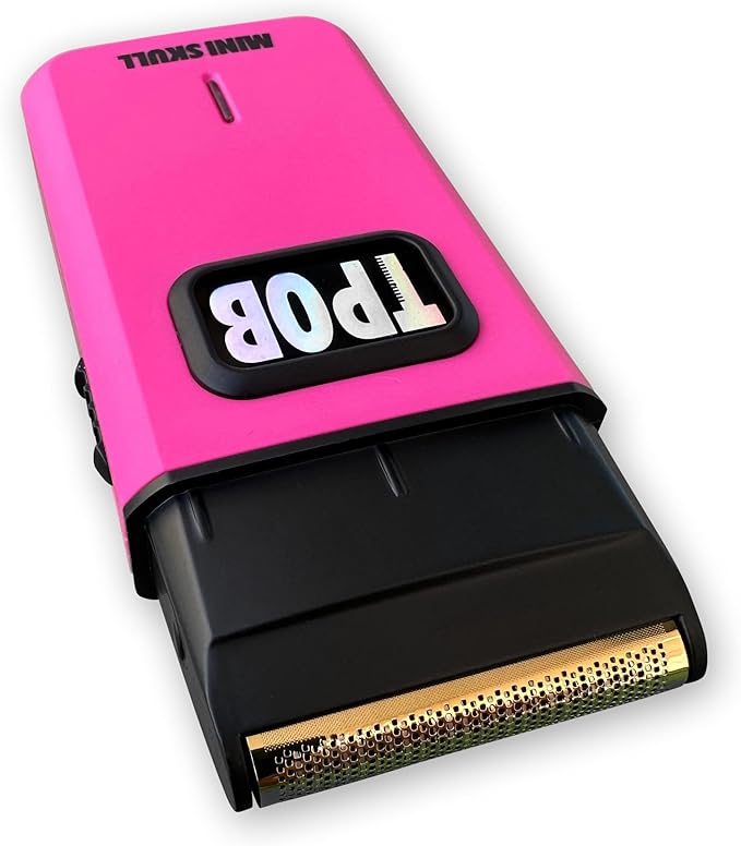 TPOB Mini Skull Single Shaver Compact Design That can fit in Your Pocket with a Turbo Charged Motor, Perfect for Both Professional and at-Home use (Candy)