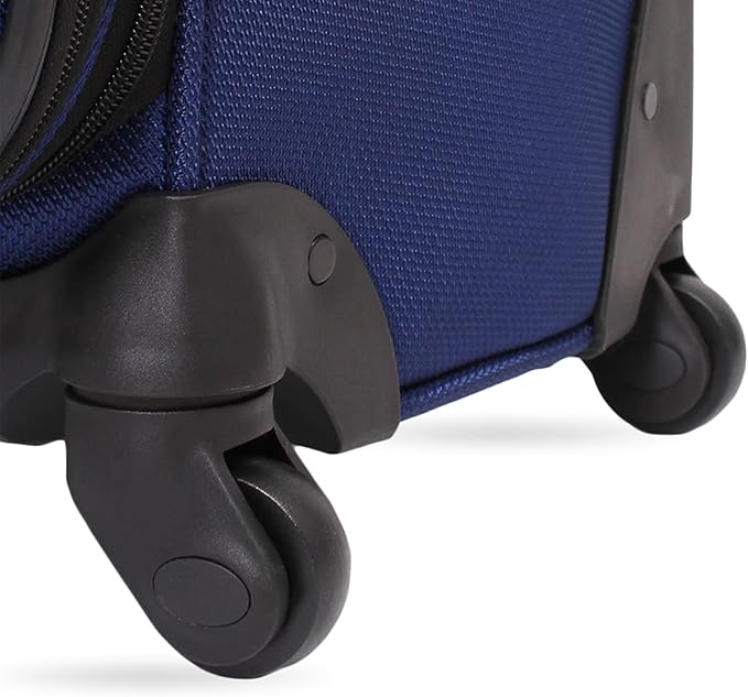 SwissGear Sion Softside Expandable Luggage, Blue, Carry-On 21-Inch