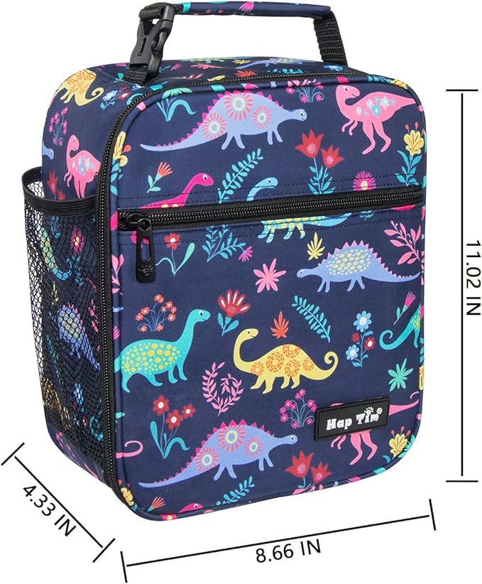 Hap Tim Lunch Box Insulated Lunchbox Mini Lunch Bag Thermal Meal Tote Kit, Dinosaur (18654-DS)