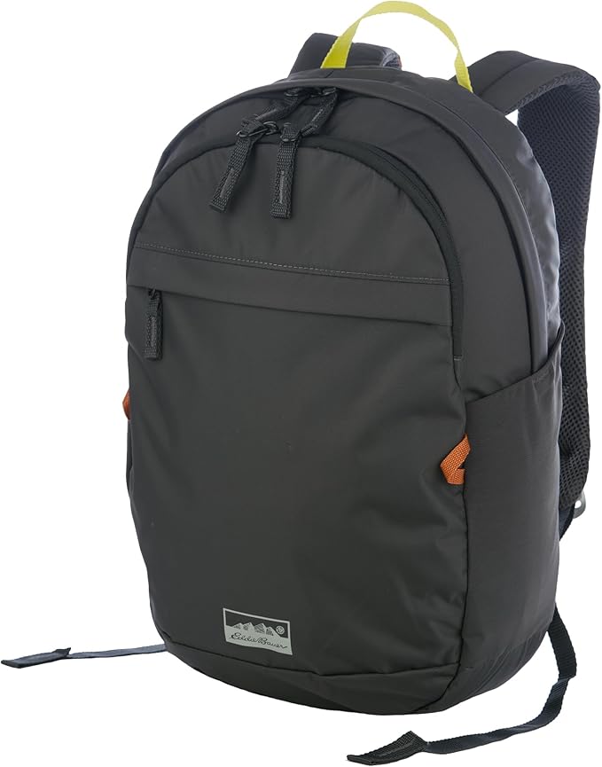 Eddie Bauer 20L Venture Backpack, Hydration and Laptop Compatible Daypack, Carbon Black