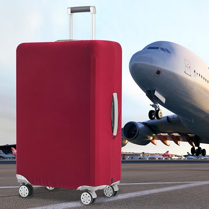 Travelkin Luggage Covers For Suitcase Tsa Approved,Suitcase Cover Protector Fit 18-32 Inch Luggage