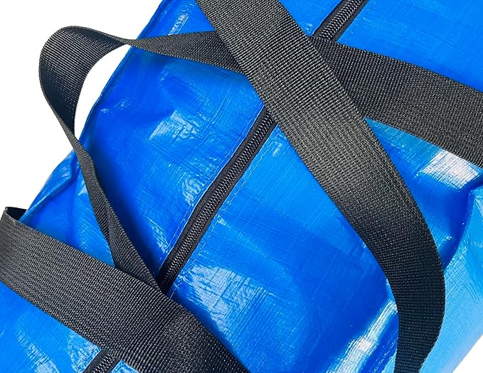 Extra Large Storage Duffle Bag with Zippers and Handles, Big Foldable Duffle Bag for Travel