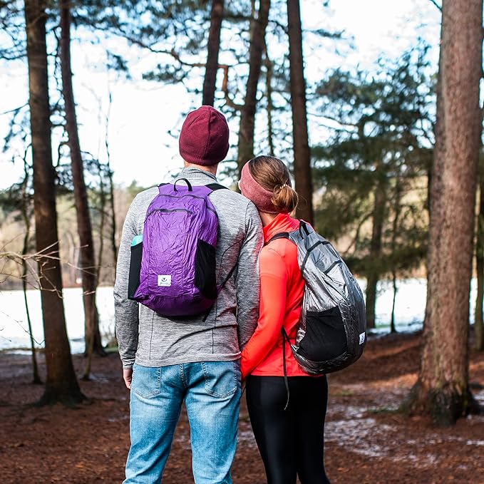 4Monster Hiking Daypack,Water Resistant Lightweight Packable Backpack for Travel Camping Outdoor
