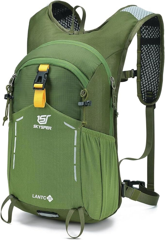 SKYSPER Small Hiking Backpack - 25L Travel Daypack Lightweight Bag Water Resistant Hiking Backpacks for Women Men
