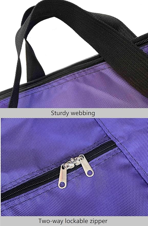 Extra Large Storage Duffle Bag with Zippers and Handles, Big Foldable Duffle Bag for Travel
