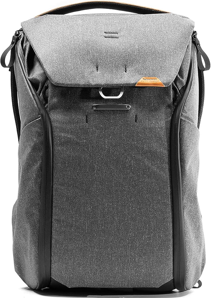 Peak Design Everyday Backpack 30L, Charcoal, MagLatch Top, Dual Side Access, FlexFold Dividers, Fits 15" / 16" Laptop, For Camera Carry, Daily Commutes or Travel, Versatile Backpack for Men & Women