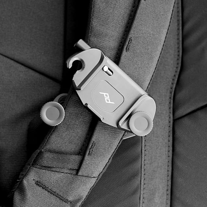 Peak Design Everyday Backpack 20L, Black, MagLatch Top, Dual Side Access, FlexFold Dividers, Fits 15" Laptop, For Camera Carry, Daily Commutes or Travel, Versatile Backpack for Men and Women