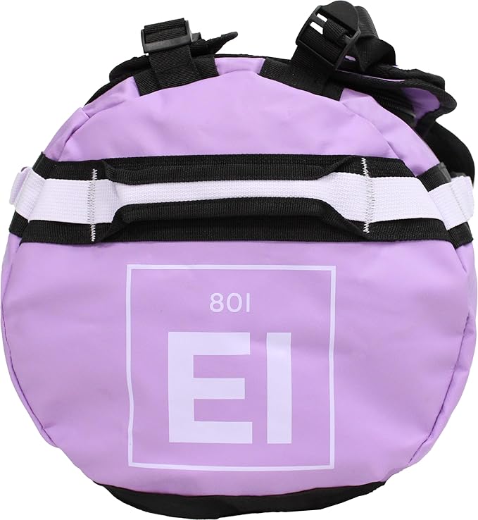 Element Equipment Trailhead Duffel Bag Shoulder Straps Waterproof Violet/Lavendar Small