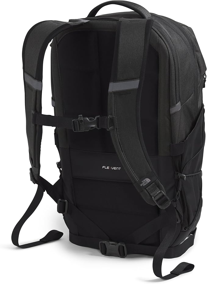 THE NORTH FACE Borealis Commuter Laptop Backpack | Water Repellent Finish, 16" Laptop Sleeve, Large Main Compartment for Everyday Carry, Asphalt Grey Light Heather/TNF Black-NPF, One Size