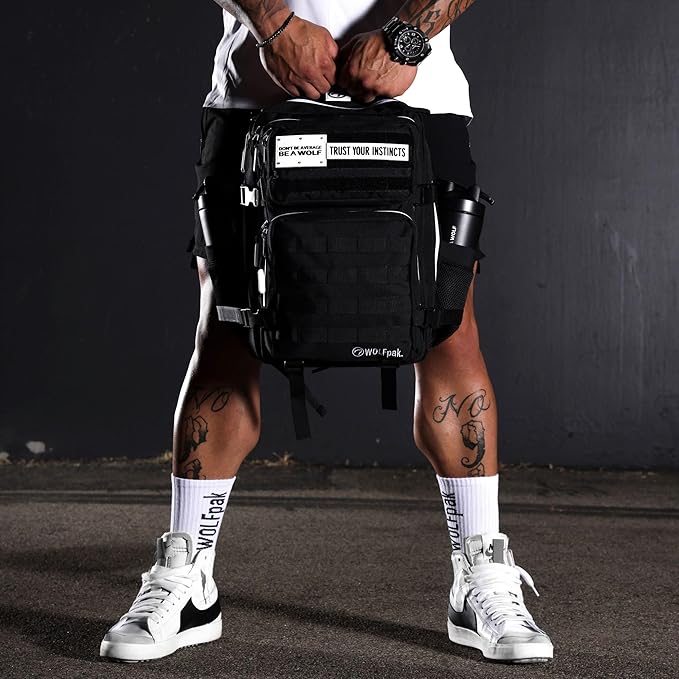 WOLFpak 35L Backpack (Alpha Black White Accents)
