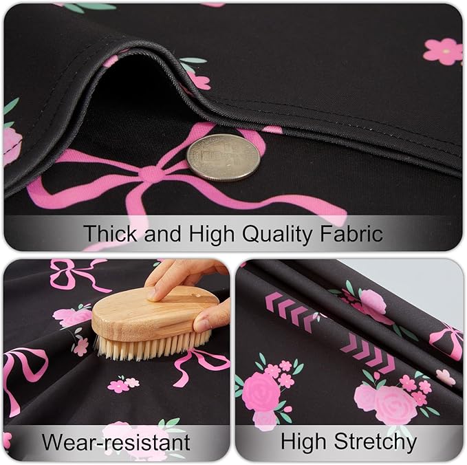 Pink Dino Suitcase Luggage Cover, Thick Suitcase Cover for Carry on Luggage Protector Fits 18-30 Inch Case