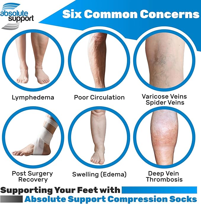 (3 Pairs - Closed Toe) Made in USA - Compression Stockings for Women 15-20mmHg - Sheer Compression Socks for Edema, Pregnancy, Diabetic, Post Surgery Recovery - Black, Small - A101BL1-3