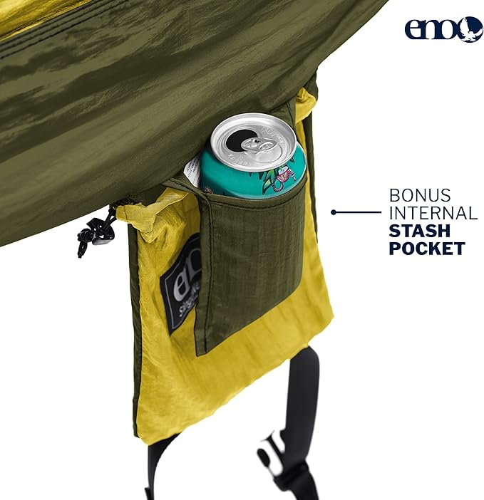 ENO, Eagles Nest Outfitters SingleNest Lightweight Camping Hammock