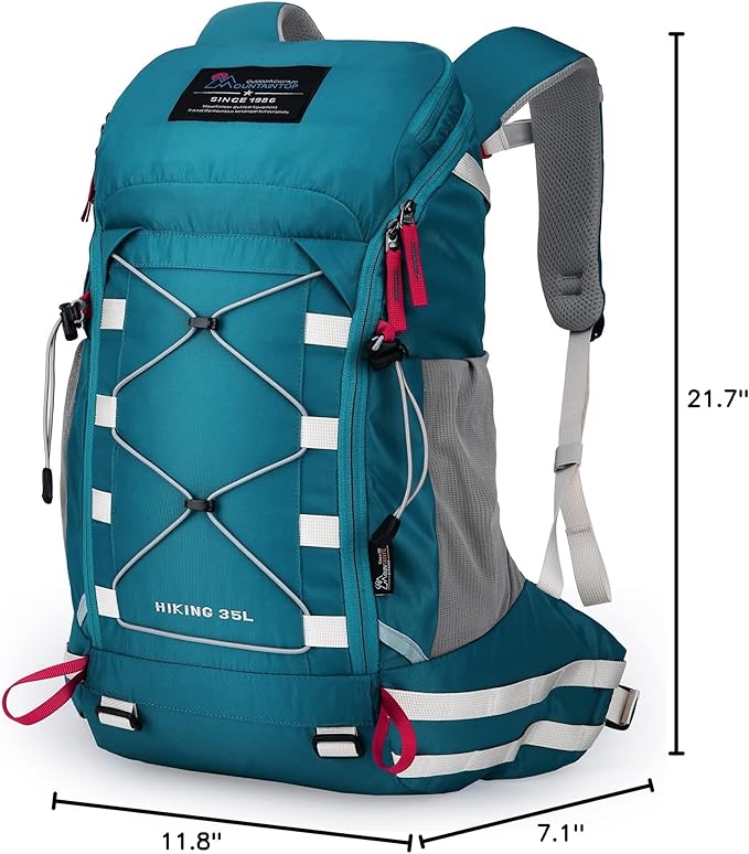 MOUNTAINTOP Hiking Backpack 35L Travel Backpack Lightweight Daypack for Men&Women Outdoor Camping