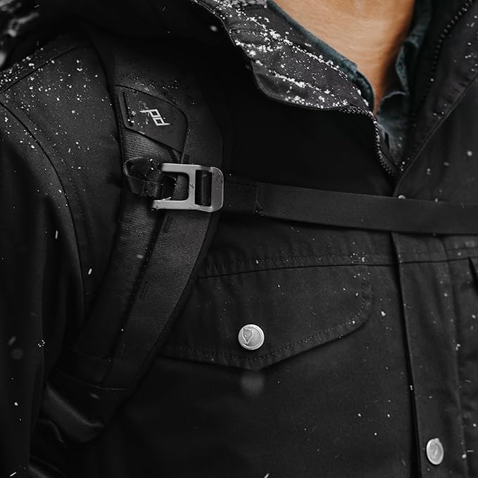 Peak Design Everyday Backpack 20L, Black, MagLatch Top, Dual Side Access, FlexFold Dividers, Fits 15" Laptop, For Camera Carry, Daily Commutes or Travel, Versatile Backpack for Men and Women