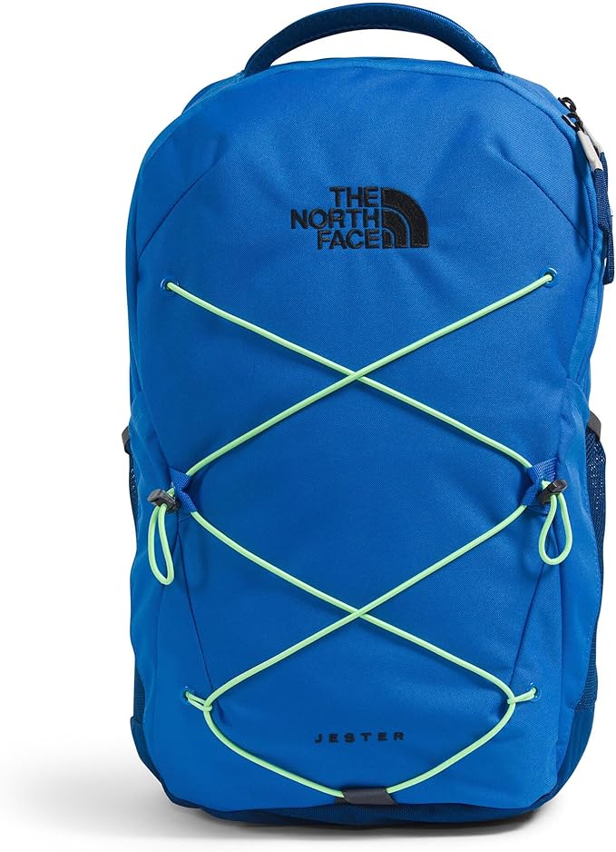 The North Face Jester Everyday Laptop Backpack - PFAS Free, Hero Blue/Estate Blue, One Size