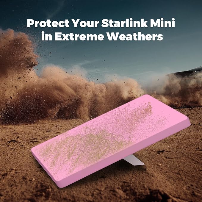 Starlink Mini Protective Cover, Starlink Mini Accessories Silicone Protective Case for Starlink Mini Dish