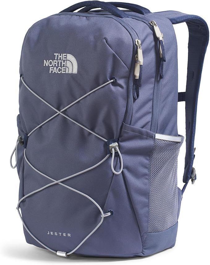 THE NORTH FACE Jester Everyday Laptop Backpack | Commuter Daypack with Water Repellent Finish, 16" Laptop Sleeve, Huge Main Compartment, Twilight Galaxy/Lunar Blue, One Size