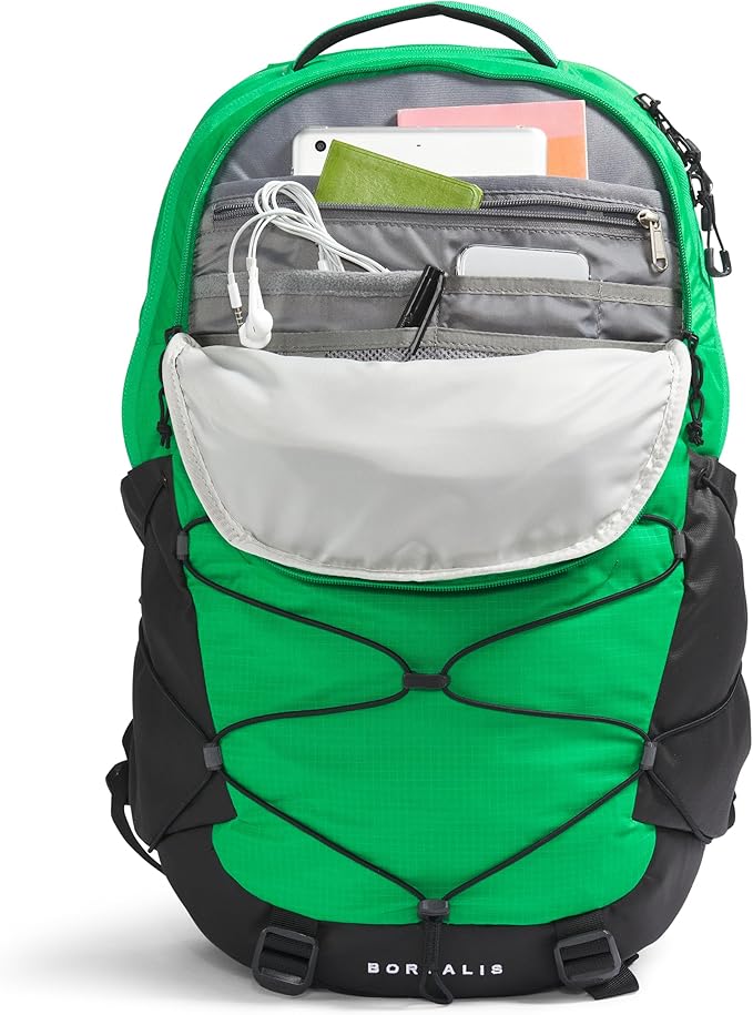 The North Face Borealis Commuter Laptop Backpack, Optic Emerald/TNF Black, One Size