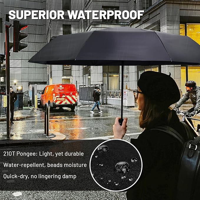 SY COMPACT Travel Umbrella Windproof Automatic Umbrellas Small Compact UV Sun Protection Factory Outlet Umbrella