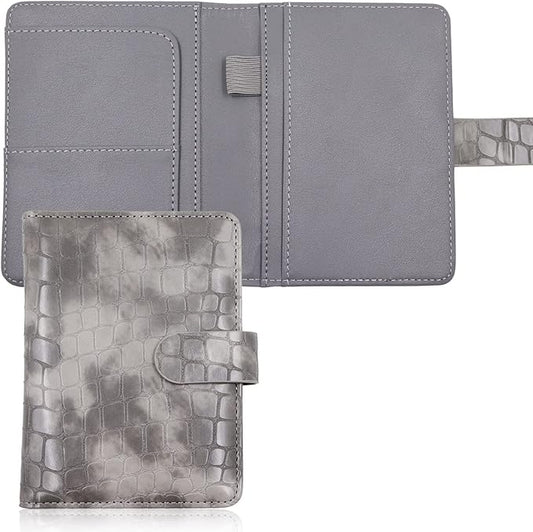 Melsbrinna Premium Leather Passport Holder Covers Case, Waterproof Rfid Blocking Travel Wallet Passport Holder with Pen Holder, Cute Passport Book for Women/Men