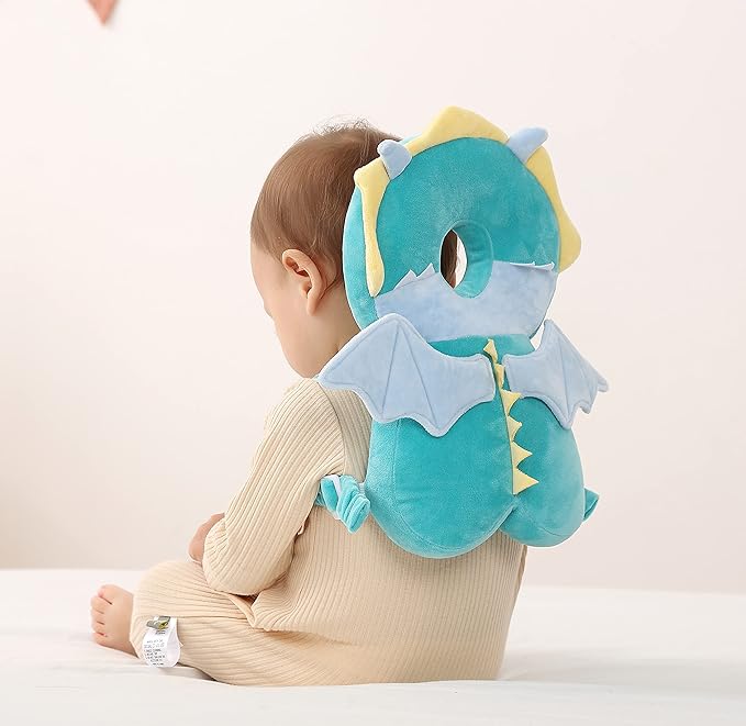Feidoog Baby Head Protector Cushion Backpack with 3 Knee Pads for Walking & Crawling,Koala
