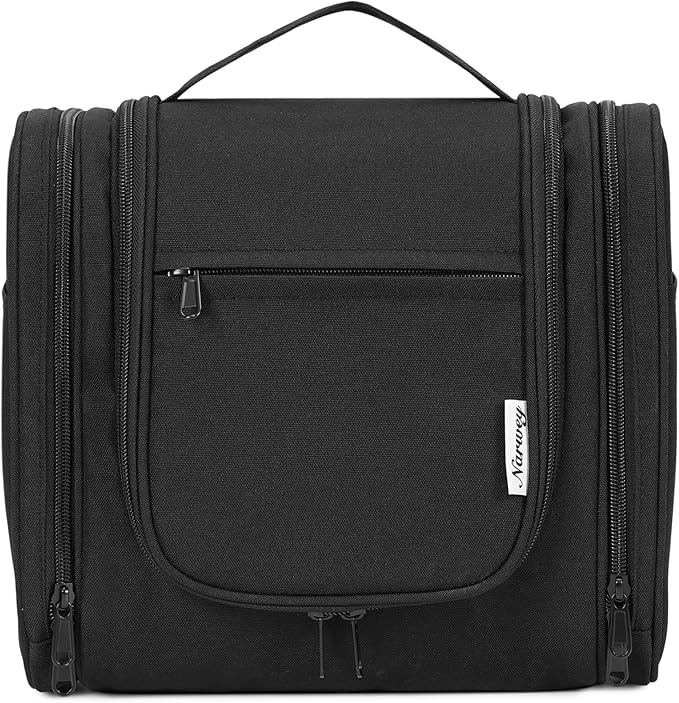Narwey Hanging Toiletry Bag for Women Travel Makeup Bag Organizer Toiletries Bag for Cosmetics Essentials Accessories