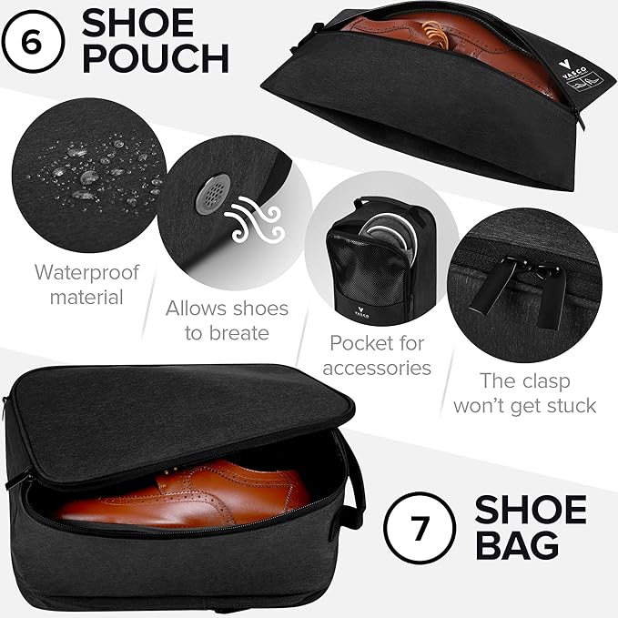 VASCO Compression Packing Cubes for Travel