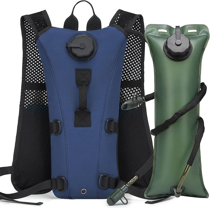 ATBP Running Hydration Vest Pack Tactical 3L Water Bladder Backpack Bag for Cycling Marathon Hiking Daypack Men & Women
