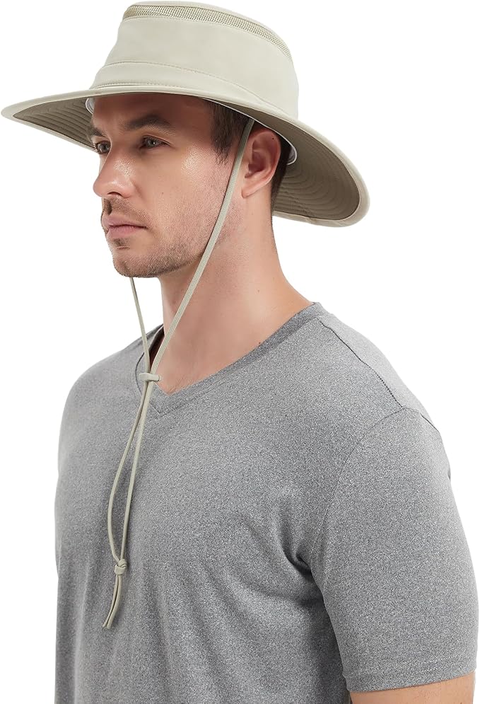 Cimarron Wide Brim Safari Sun Hat for Women & Men – UPF 50+ Outdoor Fishing Hat | Hiking, Running Travel Sun Protection Hat