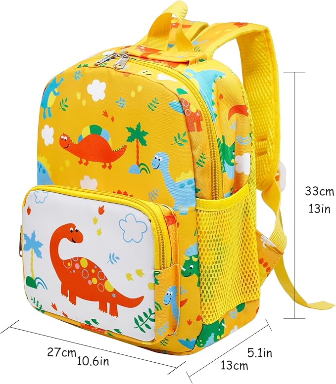 POWOFUN13 inch Kids Toddler Preschool Travel Backpack Cute Cartoon Backpack For Girls Boys Baby
