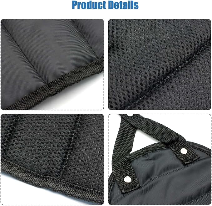 2 Pack Foot Hammock for Plane Travel, Portable Airplane Foot Rest Leg Hammock for Airplane Travel, Adjustable Plane Footrest Foot Sling for Long Flight
