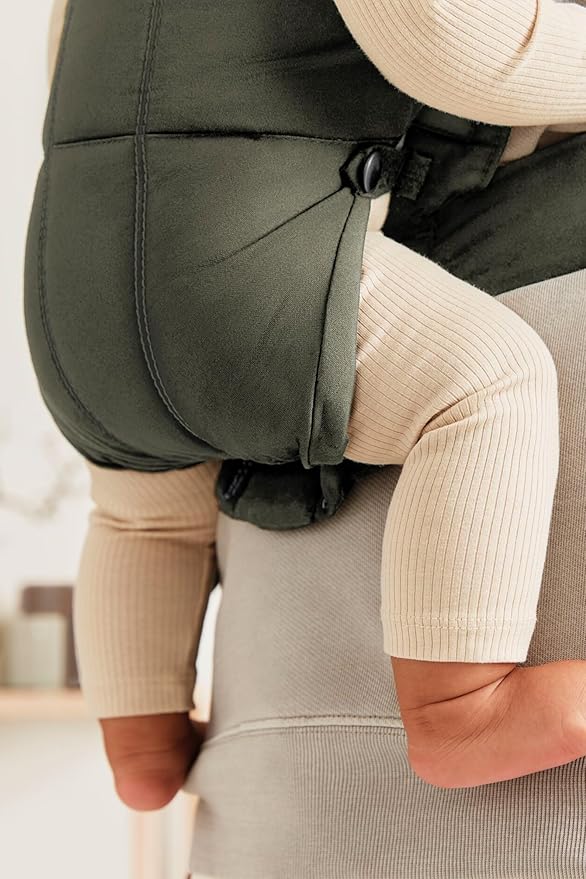 BabyBjörn Baby Carrier Mini, Woven, Dark Green