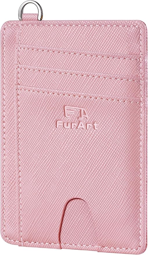 FurArt Slim Minimalist Wallet, Front Pocket Wallets, RFID Blocking, Credit Card Holder for Men & Women