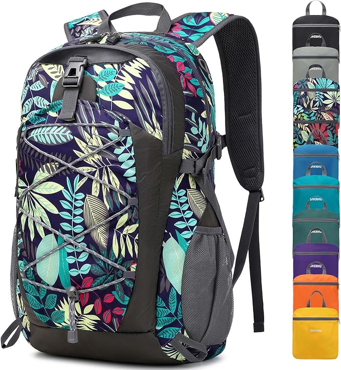 40L Hiking Backpack Lightweight Daypack Waterproof Travel Camping Backpack for Men Women Sport Packable