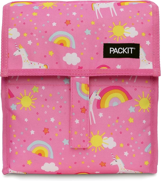 Freezable Lunch Bag, Unicorn Dream Pink