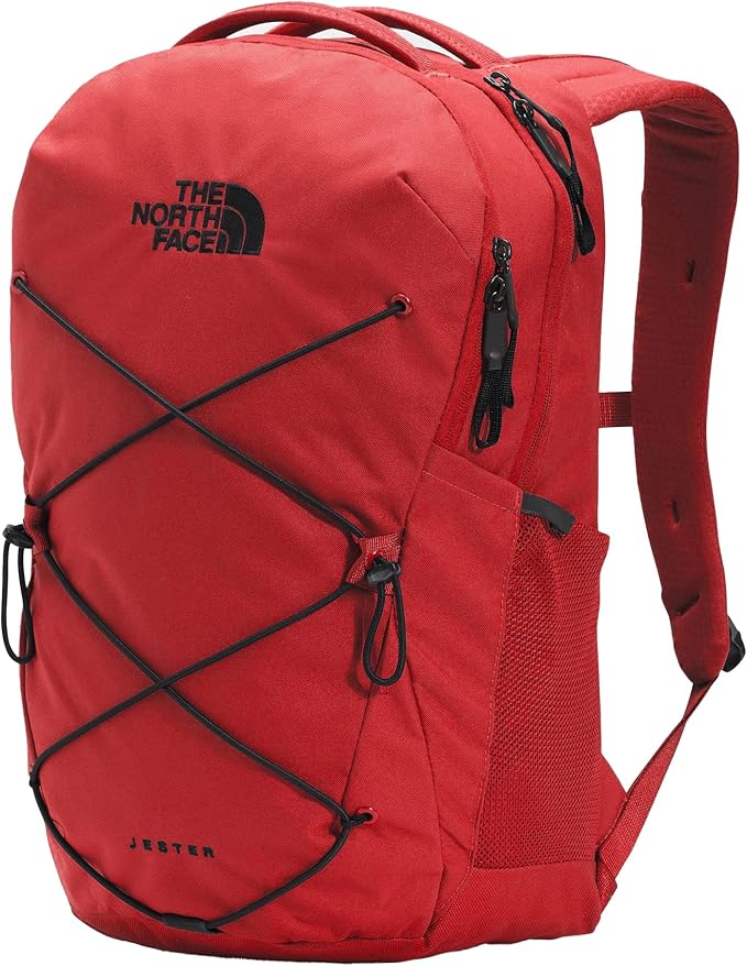 The North Face Jester Everyday Laptop Backpack, TNF Red/TNF Black, One Size