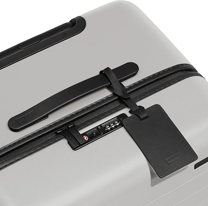 Away Large Trunk Luggage, 31 Inch Hardside Suitcase with Spinner Wheels, Lightweight & Durable, TSA Lock, Ideal for Long Trips, Cloud Gray