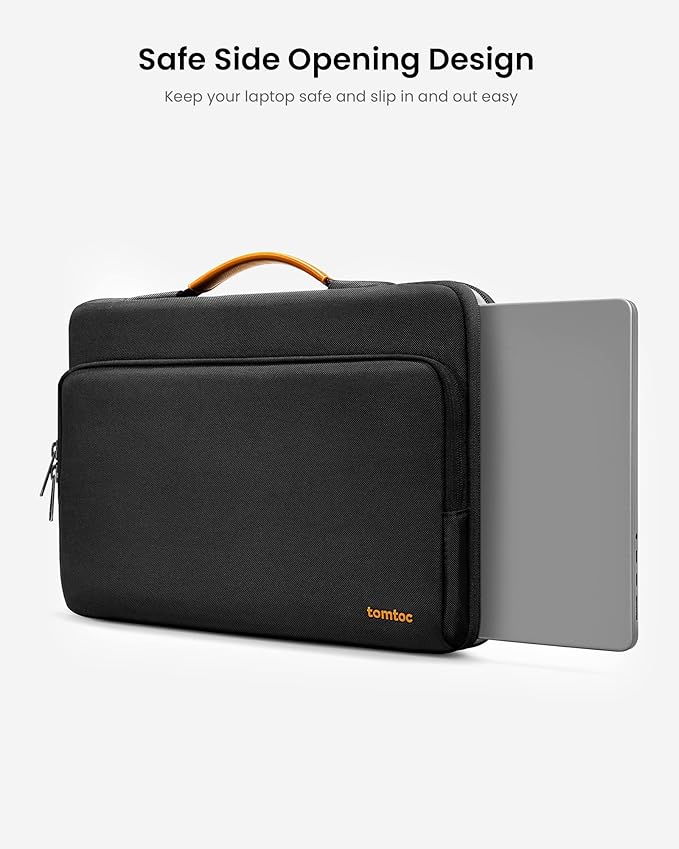 tomtoc 360 Protective Laptop Carrying Case for 15.6 Inch Acer Aspire 5 Slim Laptop, 15.6-16 Inch ASUS Strix G16/G15, Dell XPS 17, More Dell Lenovo ThinkPad 15 Inch Chromebook