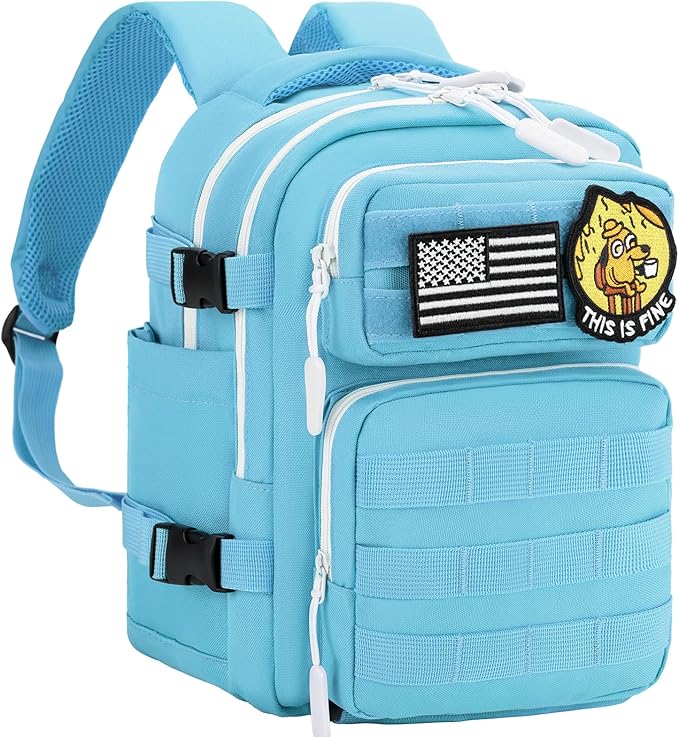 kcross 12L Mini Tactical Backpack for Men and Women, Tactical Backpack Small for Hiking, Small Tactical Bag