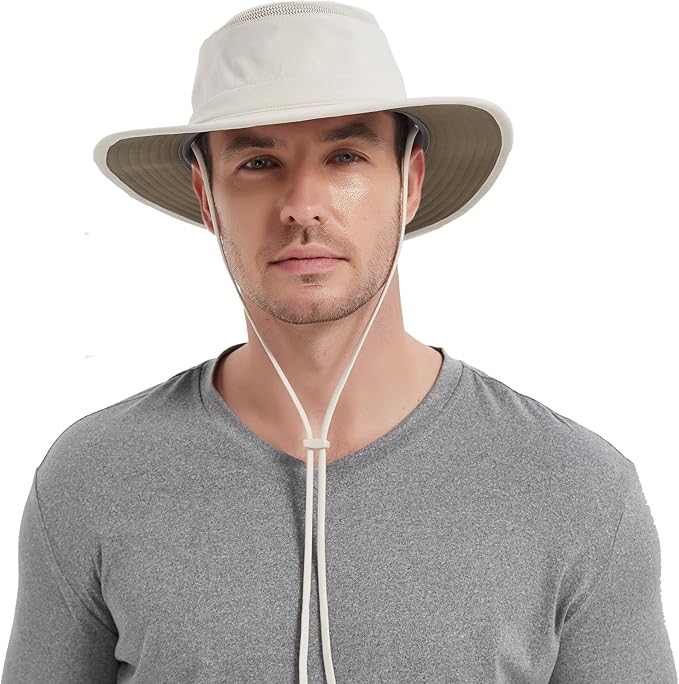Cimarron Wide Brim Safari Sun Hat for Women & Men – UPF 50+ Outdoor Fishing Hat | Hiking, Running Travel Sun Protection Hat