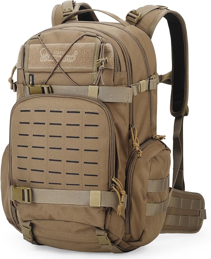 Mardingtop 35L Molle Tactical Military Backpack for Men，Cordura Backpack for Hiking,Camping,Survival